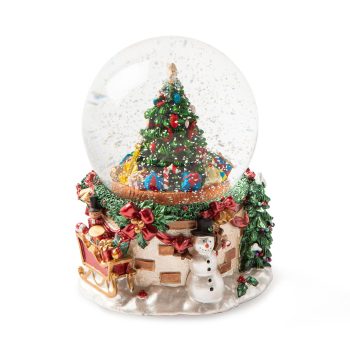può essere appeso alla decorazione dellalbero di Natale. mini altoparlante a sfera di Natale COLTD Carillon portatile wireless 