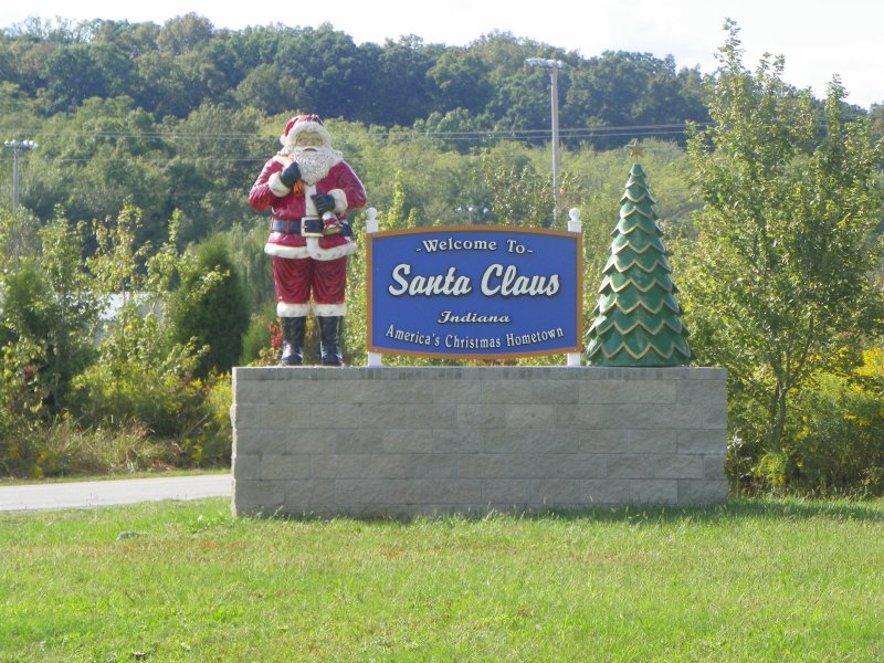 Santa Claus Indiana USA